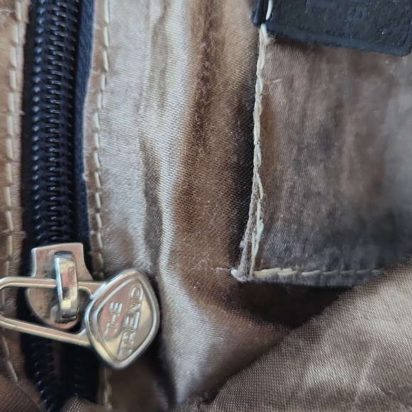 The Trend / Elegant Black Leather Shoulder Bag / Made In Italy - Picture 8 of 10